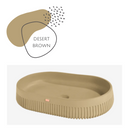 AUPAP02 22'' Concrete Rectangular Oval Vessel Sink - Bathroom AUPAP02 22'' Concrete Rectangular Oval Vessel Sink - Bathroom