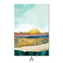 Abstract Sunsets Canvas Abstract Sunsets Canvas