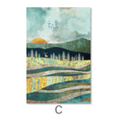 Abstract Sunsets Canvas Abstract Sunsets Canvas