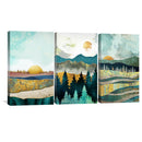 Abstract Sunsets Canvas Abstract Sunsets Canvas