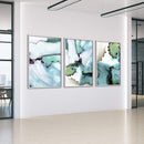 Abstract Verte Canvas Abstract Verte Canvas