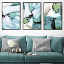 Abstract Verte Canvas Abstract Verte Canvas