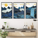 Abstract Waterfall Canvas Abstract Waterfall Canvas