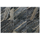 Adriatic Black Exotic Marble Polished Floor and Wall Tile Adriatic Black Exotic Marble Polished Floor and Wall Tile