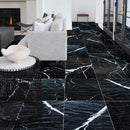 Alexandrette Black Marble Polished Floor and Wall Tile Alexandrette Black Marble Polished Floor and Wall Tile