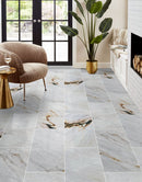 Alpina White Marble Polished Floor and Wall Tile Alpina White Marble Polished Floor and Wall Tile