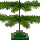 Alpine Green Tinsel Christmas Tree Alpine Green Tinsel Christmas Tree