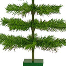 Alpine Green Tinsel Christmas Tree Alpine Green Tinsel Christmas Tree