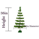Alpine Green Tinsel Christmas Tree Alpine Green Tinsel Christmas Tree