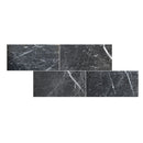 Amanos Black Marble Polished Floor and Wall Tile Amanos Black Marble Polished Floor and Wall Tile