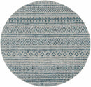 Novato Aqua All Over Pattern Performance Rug Novato Aqua All Over Pattern Performance Rug