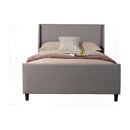 Amber Bed, Grey Linen Amber Bed, Grey Linen