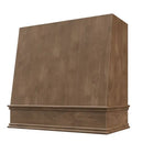 American Walnut Wood Range Hood With Angled Front and Decorative Trim - 30", 36", 42", 48", 54" and 60" Widths Available American Walnut Wood Range Hood With Angled Front and Decorative Trim - 30", 36", 42", 48", 54" and 60" Widths Available
