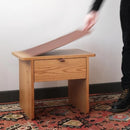 Hol Bench With Drawers Oak Hol Bench With Drawers Oak