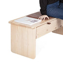 Hol Bench With Drawers Oak Hol Bench With Drawers Oak