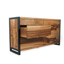 Solid Oak Industrial Dresser - Neo Series Solid Oak Industrial Dresser - Neo Series