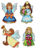 "Angels" 107CS Counted Cross-Stitch Kit "Angels" 107CS Counted Cross-Stitch Kit