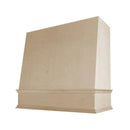 Unfinished Wood Range Hood With Angled Front and Decorative Trim - 30", 36", 42", 48", 54" and 60" Widths Available Unfinished Wood Range Hood With Angled Front and Decorative Trim - 30", 36", 42", 48", 54" and 60" Widths Available