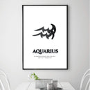 Aquarius - Black Canvas Aquarius - Black Canvas