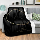 Aquarius Traits Gold Blanket Aquarius Traits Gold Blanket