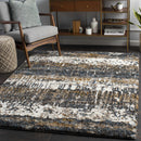 Arboles Abstract Lined Plush Area Rug Arboles Abstract Lined Plush Area Rug