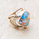 Arrows Blue Turquoise and Orange Spiny Oyster Matrix Golden Ring Arrows Blue Turquoise and Orange Spiny Oyster Matrix Golden Ring