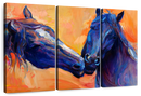 Blue Horses Wall Art Blue Horses Wall Art