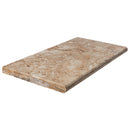 Aspendos 12"x24" Tumbled Travertine Beige Pool Coping Aspendos 12"x24" Tumbled Travertine Beige Pool Coping