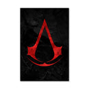 Assassins Creed Black Canvas Assassins Creed Black Canvas