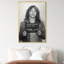 Axl Mugshot Black Canvas Axl Mugshot Black Canvas