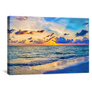 Azure Sunset Canvas Azure Sunset Canvas