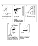 12"W MAST Plug-In Wall Mount Pendant 1 Light Black Cord/Arm Shallow Drum Textured Oatmeal Shade 12"W MAST Plug-In Wall Mount Pendant 1 Light Black Cord/Arm Shallow Drum Textured Oatmeal Shade