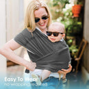 Baby K'tan Breeze Baby Carrier | Charcoal Baby K'tan Breeze Baby Carrier | Charcoal