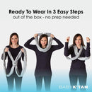 Baby K'tan Breeze Baby Carrier | Charcoal Baby K'tan Breeze Baby Carrier | Charcoal