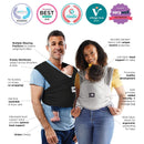 Baby K'tan Breeze Baby Carrier | Charcoal Baby K'tan Breeze Baby Carrier | Charcoal