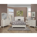 Baker Panel Bed, White Baker Panel Bed, White