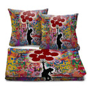 Banksy Balloon Girl Graffiti Dream Home Bundle Banksy Balloon Girl Graffiti Dream Home Bundle