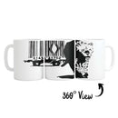 Banksy Barcode Leopard Mug Banksy Barcode Leopard Mug