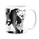 Banksy Barcode Leopard Mug Banksy Barcode Leopard Mug