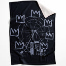 Banksy Basquiat Ferris Wheel Blanket Banksy Basquiat Ferris Wheel Blanket