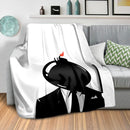 Banksy Bomb Head Blanket Banksy Bomb Head Blanket