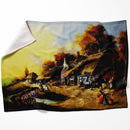 Banksy Countryside Graffiti Blanket Banksy Countryside Graffiti Blanket