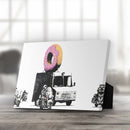 Banksy Doughnut Police Escort Desktop Canvas Banksy Doughnut Police Escort Desktop Canvas