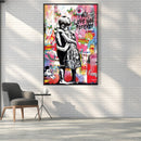 Banksy Forever Love Easy Build Frame Banksy Forever Love Easy Build Frame
