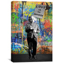 Banksy Graffiti Einstein Canvas Banksy Graffiti Einstein Canvas