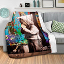 Banksy Graffiti Pray Blanket Banksy Graffiti Pray Blanket