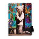 Banksy Graffiti Pray Desktop Canvas Banksy Graffiti Pray Desktop Canvas