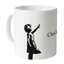Banksy Heart Balloon Girl Collectors Mug Banksy Heart Balloon Girl Collectors Mug
