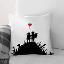 Banksy Kids On Gun Hill Cushion Banksy Kids On Gun Hill Cushion