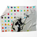 Banksy LSD Damien Hirst Blanket Banksy LSD Damien Hirst Blanket